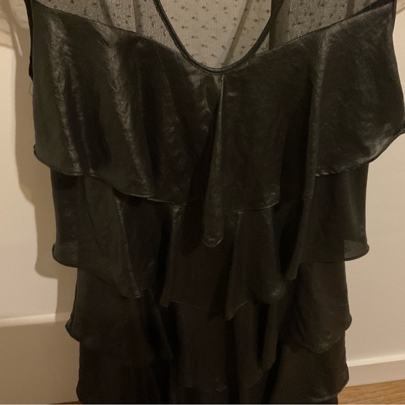 Black fringe party dress - Picture 3 of 5